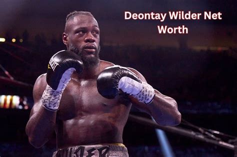 deontay wilder vermögen.